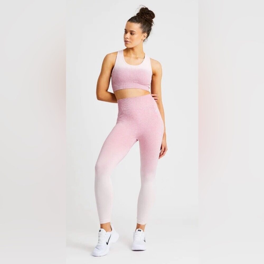 AYBL Pink Ombré Pulse Leggings